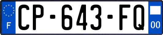 CP-643-FQ