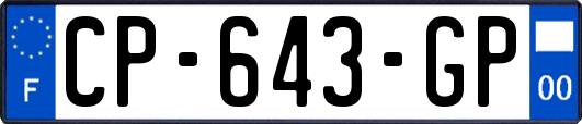 CP-643-GP