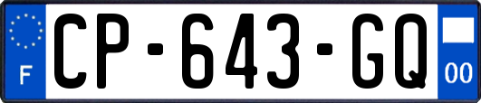 CP-643-GQ