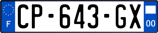 CP-643-GX