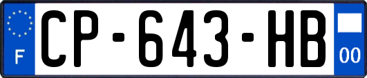 CP-643-HB