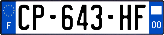 CP-643-HF