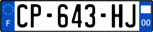 CP-643-HJ
