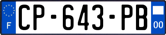 CP-643-PB