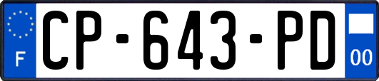 CP-643-PD