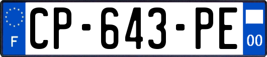 CP-643-PE