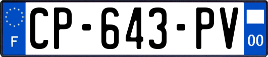 CP-643-PV