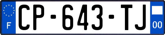 CP-643-TJ