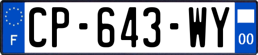 CP-643-WY