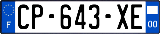 CP-643-XE