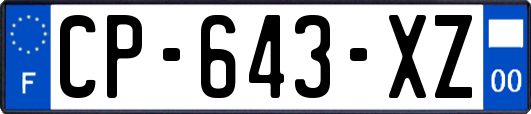 CP-643-XZ