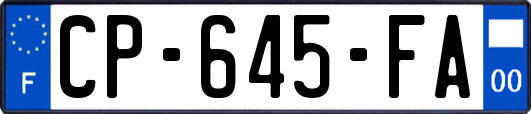 CP-645-FA