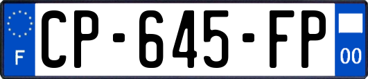 CP-645-FP