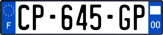CP-645-GP