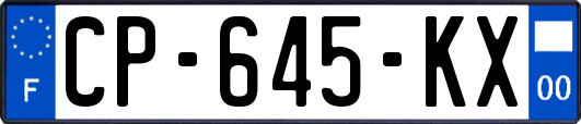 CP-645-KX