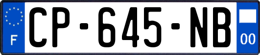 CP-645-NB