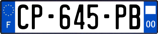 CP-645-PB