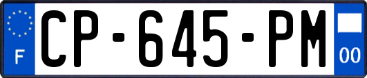 CP-645-PM