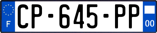 CP-645-PP