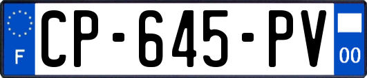 CP-645-PV