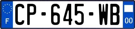 CP-645-WB