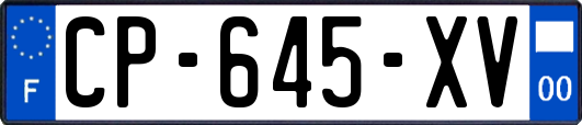 CP-645-XV