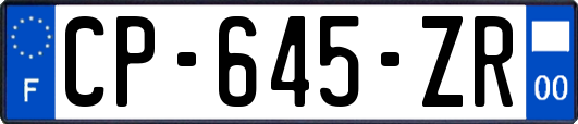 CP-645-ZR