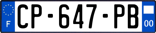 CP-647-PB