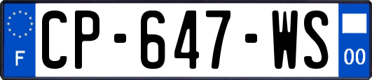 CP-647-WS