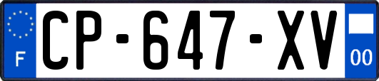 CP-647-XV