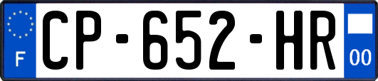 CP-652-HR