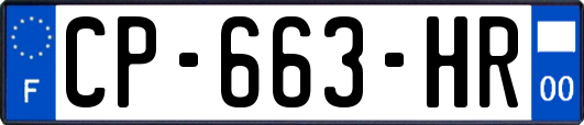 CP-663-HR