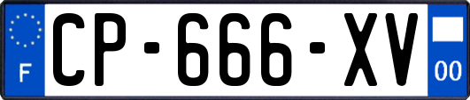 CP-666-XV