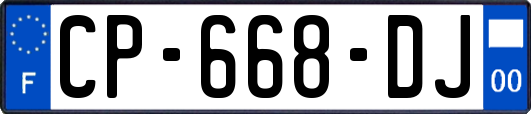 CP-668-DJ