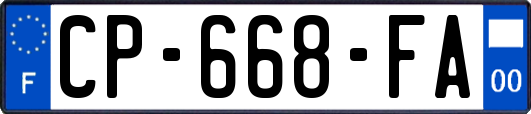 CP-668-FA