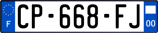 CP-668-FJ