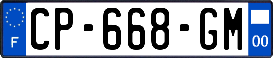 CP-668-GM