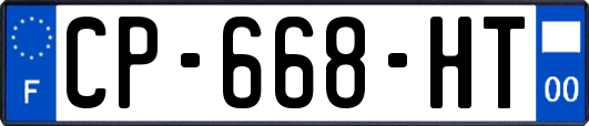CP-668-HT