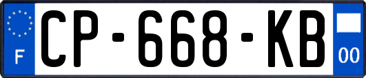 CP-668-KB
