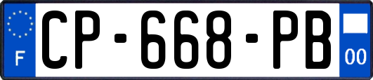 CP-668-PB