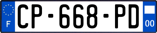 CP-668-PD