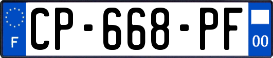 CP-668-PF