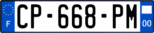 CP-668-PM