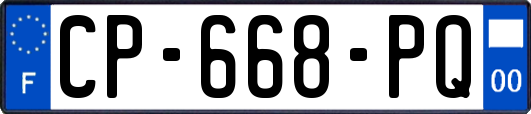 CP-668-PQ