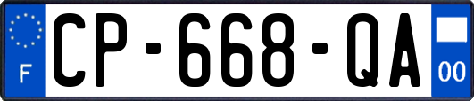 CP-668-QA