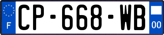 CP-668-WB