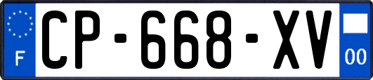 CP-668-XV