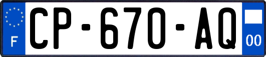 CP-670-AQ