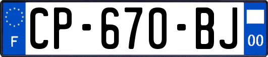 CP-670-BJ