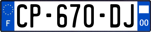 CP-670-DJ